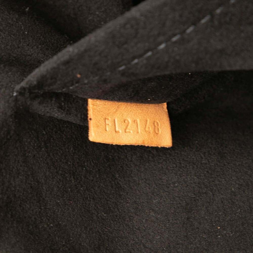 LOUIS VUITTON Black Monogram Leather Shoulder Bag - Picture 6 of 6